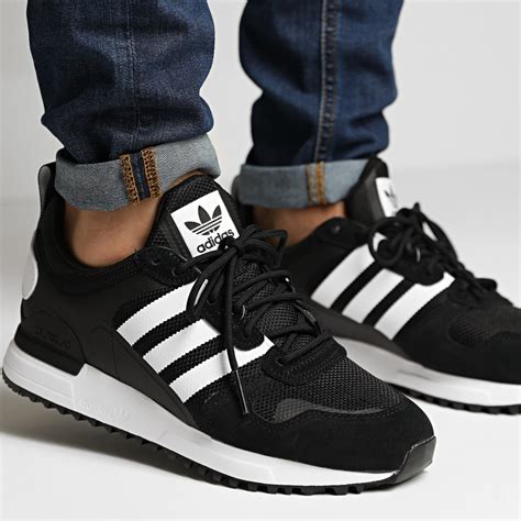 adidas originals zx 700 black white|adidas shoes zx 700 price.